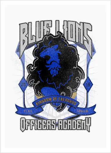 Blue Lions Crest