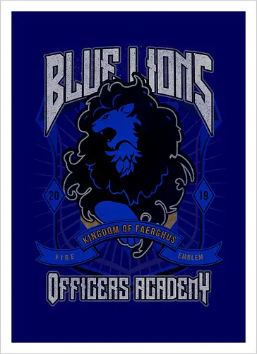Blue Lions Crest