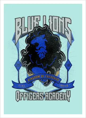 Blue Lions Crest