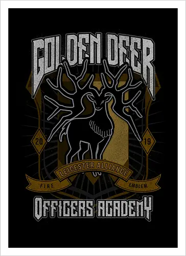 Golden Deer Crest