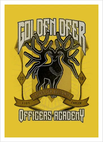 Golden Deer Crest