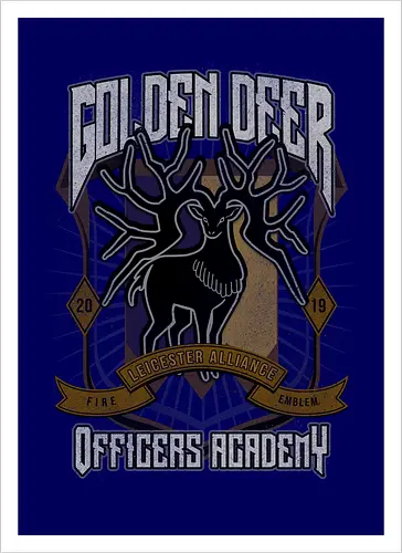 Golden Deer Crest