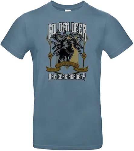 Golden Deer Crest - fire, Emblem, Golden Deer, Three houses, rpg - Standard T-Shirt