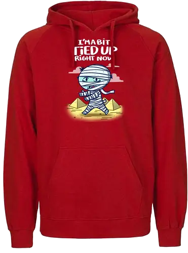 Tied Up - mumie, mummy, pyramide, Statement - Fairtrade Hoodie