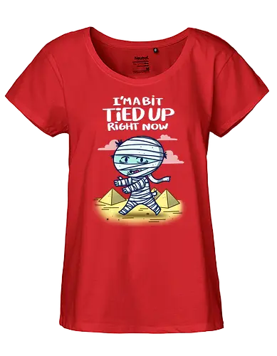 Tied Up - mumie, mummy, pyramide, Statement - Fairtrade Girl Shirt