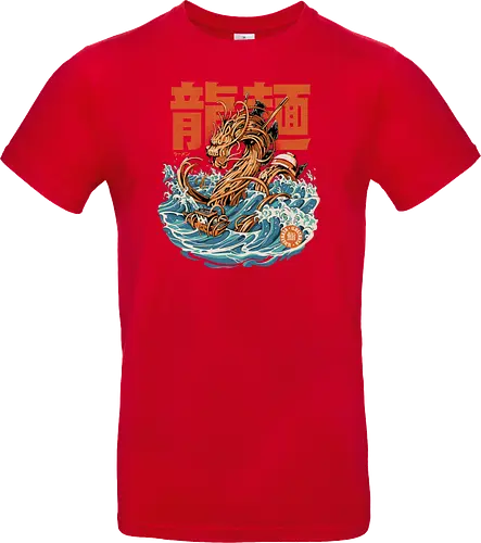 Black Great Ramen Dragon off Kanagawa