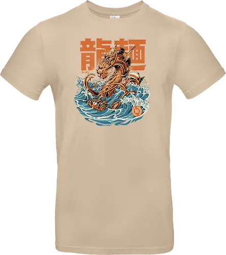 Black Great Ramen Dragon off Kanagawa