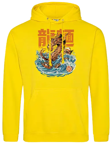 Black Great Ramen Dragon off Kanagawa