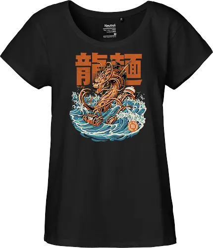 Black Great Ramen Dragon off Kanagawa