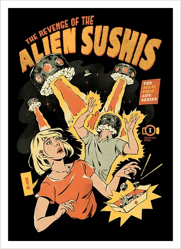 Alien Sushis - Black version