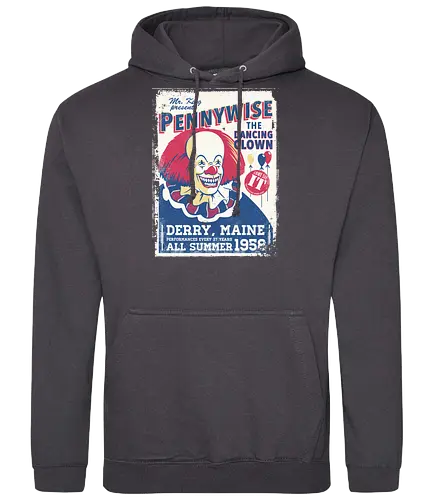 Dancing Clown - Clown, it, stephen king, king, maine, clown - Standard Hoodie