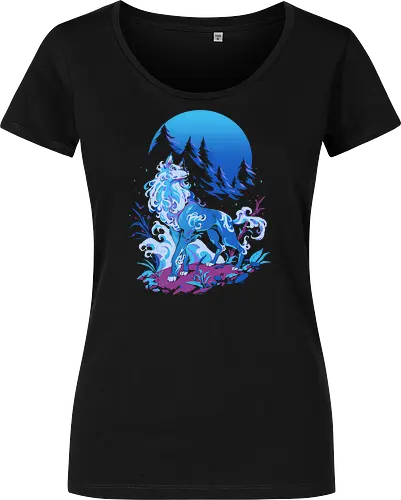 Spiritual Aqua Wolf