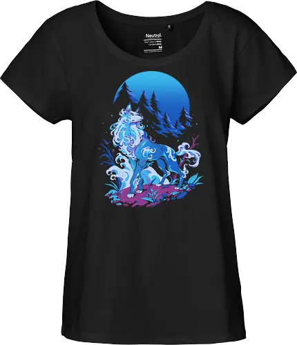 Spiritual Aqua Wolf