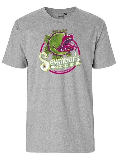 Seymours - little shop of horrors, mein kleiner horroladen, rick moranis, horror, pflanze, plant, 80s - Fairtrade T-Shirt