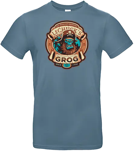 Le Chuck's Grog - rum, monkey island, le chuck, pirate, lucasarts - Standard T-Shirt