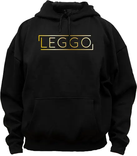 Leggo (Gold) - Boxy Oversize Hoodie