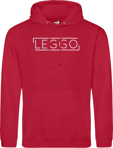 Leggo (Weiß) - Standard Hoodie
