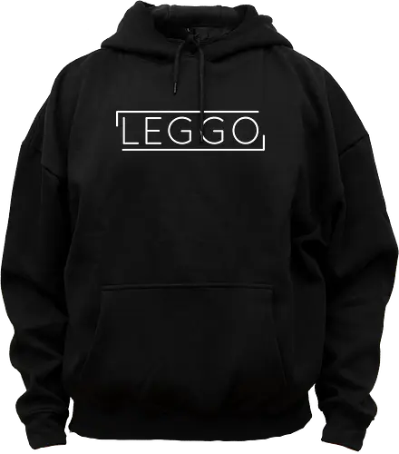 Leggo (Weiß) - Boxy Oversize Hoodie