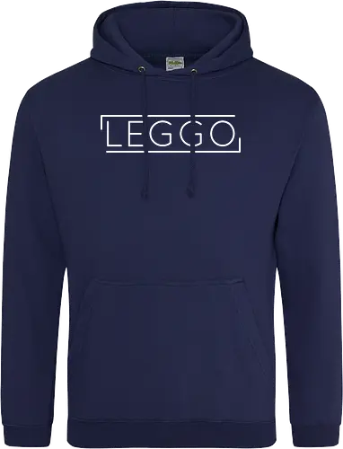Leggo (Weiß) - Standard Hoodie