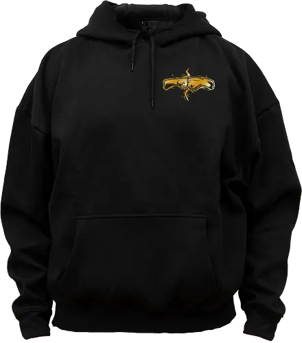 Fäuste (Gold) - Boxy Oversize Hoodie