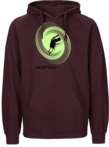 Mortigo - rick, morty, vertigo, hitchcock, alfred, film noir, adult, cartoon, trickfilm - Fairtrade Hoodie