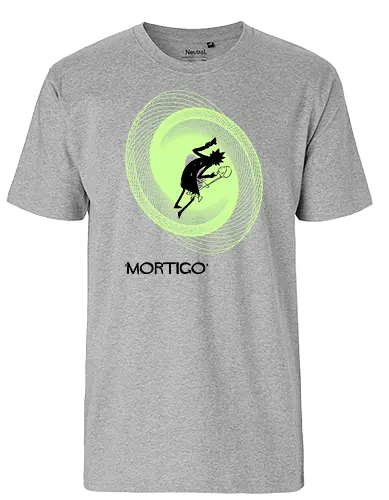 Mortigo - rick, morty, vertigo, hitchcock, alfred, film noir, adult, cartoon, trickfilm - Fairtrade T-Shirt