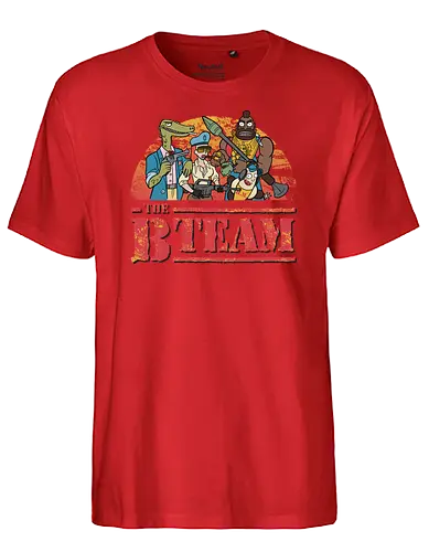 The B Team - rick, morty, Ball Fondlers, tv, animation, metal, mashup - Fairtrade T-Shirt