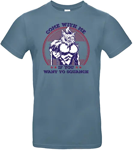 Train with Squanchy - Squanchy, transform, cat, rick, morty, katze - Standard T-Shirt