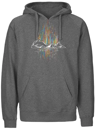 Aurora - aurora, nordlichter, aurora borlis - Fairtrade Hoodie