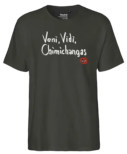 Veni, Vidi, Chimichangas - mcu, superheroes, comics, comic, hero - Fairtrade T-Shirt