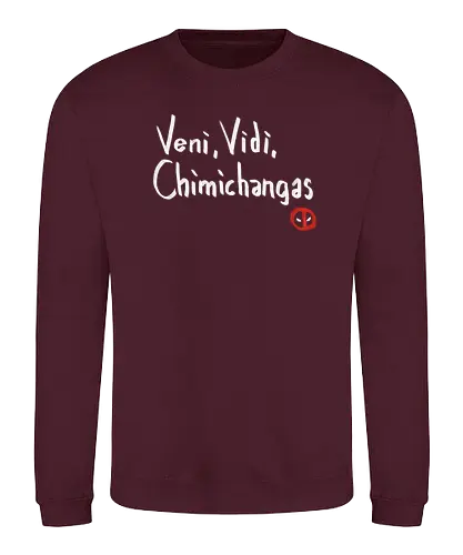 Veni, Vidi, Chimichangas - mcu, superheroes, comics, comic, hero - Sweatshirt