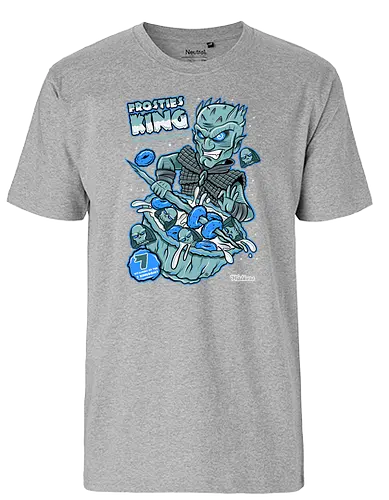 Frosties King - lied, eis, feuer, drachen, game, müsli, white walker, throConsole cerl, cerlien - Fairtrade T-Shirt