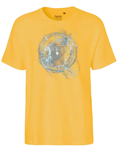 Time and Space Machine - tardis, Doctor, bbc, docter who, Doctor - Fairtrade T-Shirt