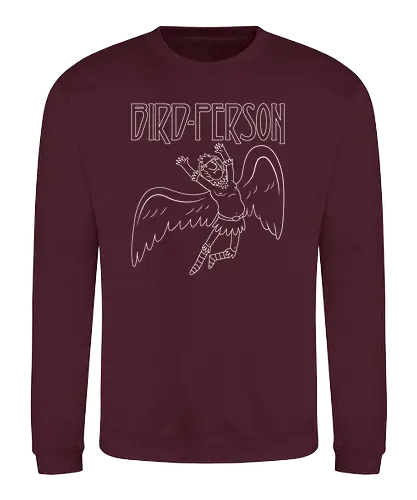 Bird Person - rick, morty, Music, bandshirt, mashup - Sweatshirt