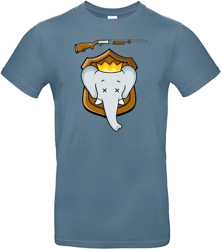 Trophy Babar - babar, elefant, elephant, trophäe, mashup - Standard T-Shirt