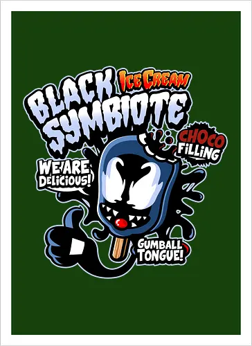 Black Symbiote Ice Cream