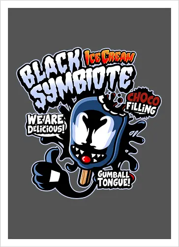 Black Symbiote Ice Cream