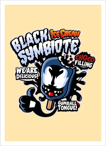 Black Symbiote Ice Cream