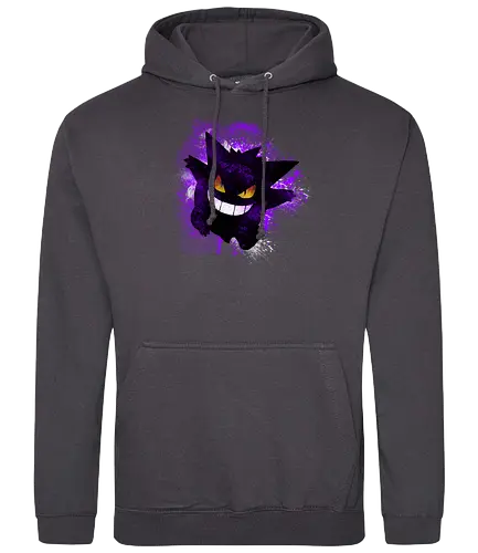 Purple Storm - ghost, geist, gift, poison, dark, grin, grinsen, pocket, monster, dead, death - Standard Hoodie