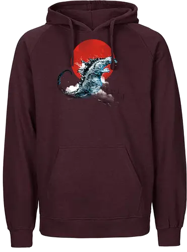 King of Monsters - kaiju, monster, japan, nippon, destroy, zerstören - Fairtrade Hoodie