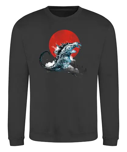King of Monsters - kaiju, monster, japan, nippon, destroy, zerstören - Sweatshirt