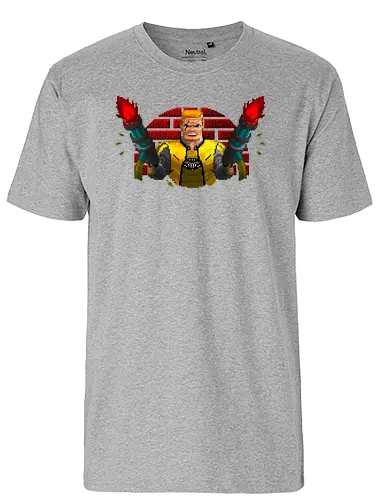 Time to get psyched - wolfenstein, terror billy, blascovic - Fairtrade T-Shirt