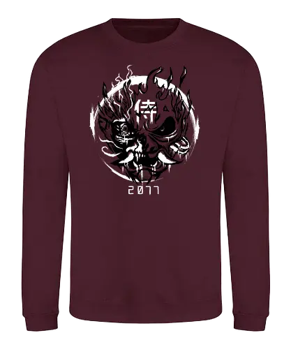 Samurai 2077 - cyberpunk 2077, cdprojectred, v, gaming - Sweatshirt
