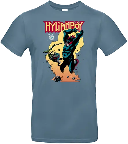 Hylianboy - gaming, classic gaming, retrogaming, Comic, mashup, Hero of Time - Standard T-Shirt