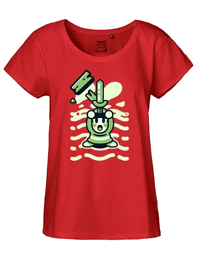 The Hero awakens - awakening, classic, gaming, retrogames, Hero of Time - Fairtrade Girl Shirt