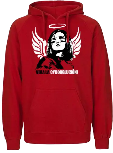 Viva la Cyborglucion - alita, battle angel, anime, manga, classic - Fairtrade Hoodie