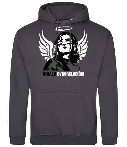 Viva la Cyborglucion - alita, battle angel, anime, manga, classic - Standard Hoodie