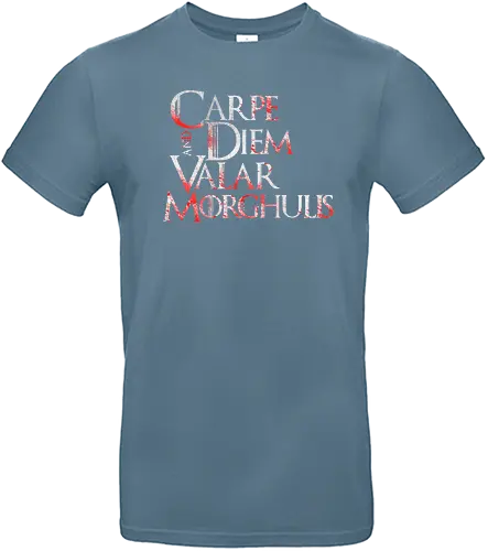 Carpe Diem - carpe diem, nutze den tag, latin, game, valar, morghulis, lied, eis, feuer, dohaeris, throConsole - Standard T-Shirt