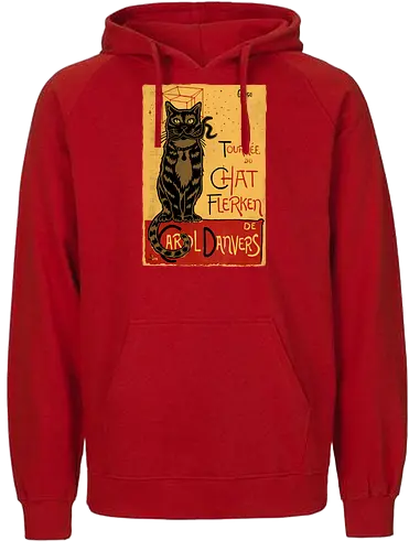 Le Chat Flerken - Le chat noir, flerken, captain, heroine, katze, superhero - Fairtrade Hoodie