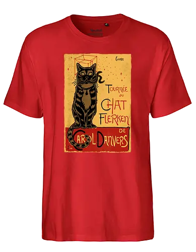 Le Chat Flerken - Le chat noir, flerken, captain, heroine, katze, superhero - Fairtrade T-Shirt